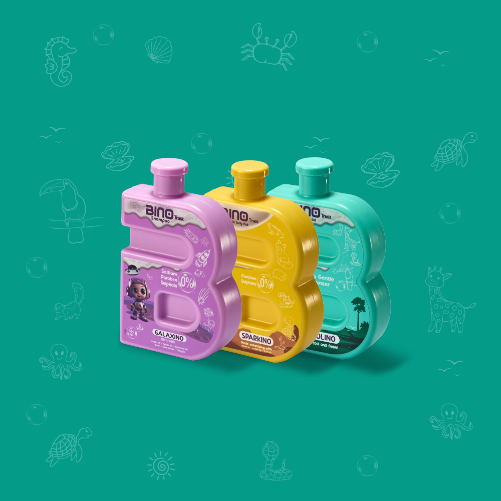 Curly Fresh Care Bundle Galaxino | Sparkino | Coolino